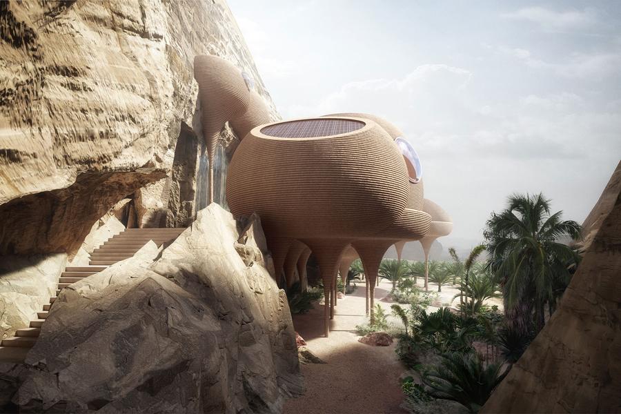 Reimagining an Ancient Inhabited Landscape: Carved and Printed Rock Dwellings